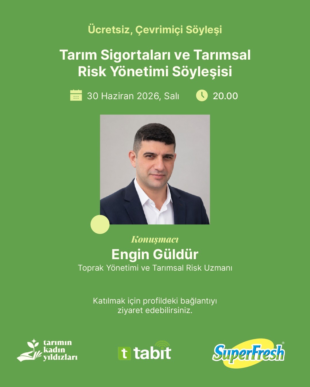 Tarım Sigortaları ve Tarımsal Risk Yönetimi Webinarı